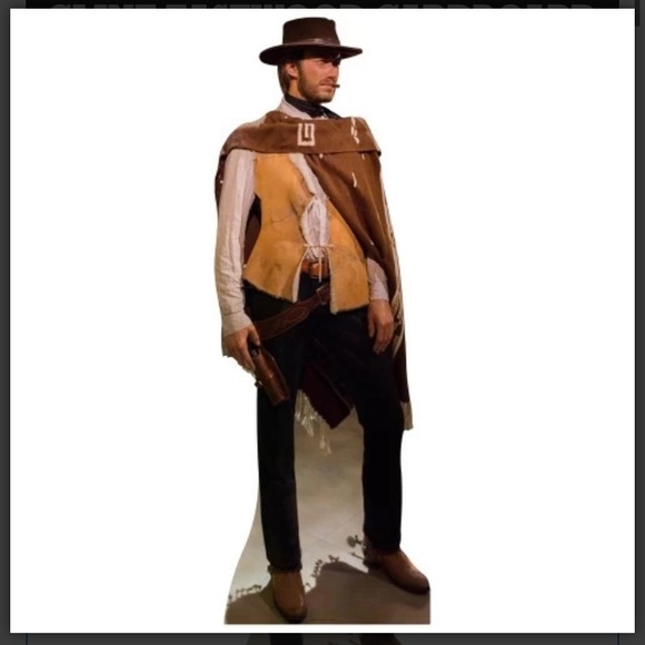 CLINT EASTWOOD LIFE SIZE CARDBOARD CUTOUT FREE SHIPPING